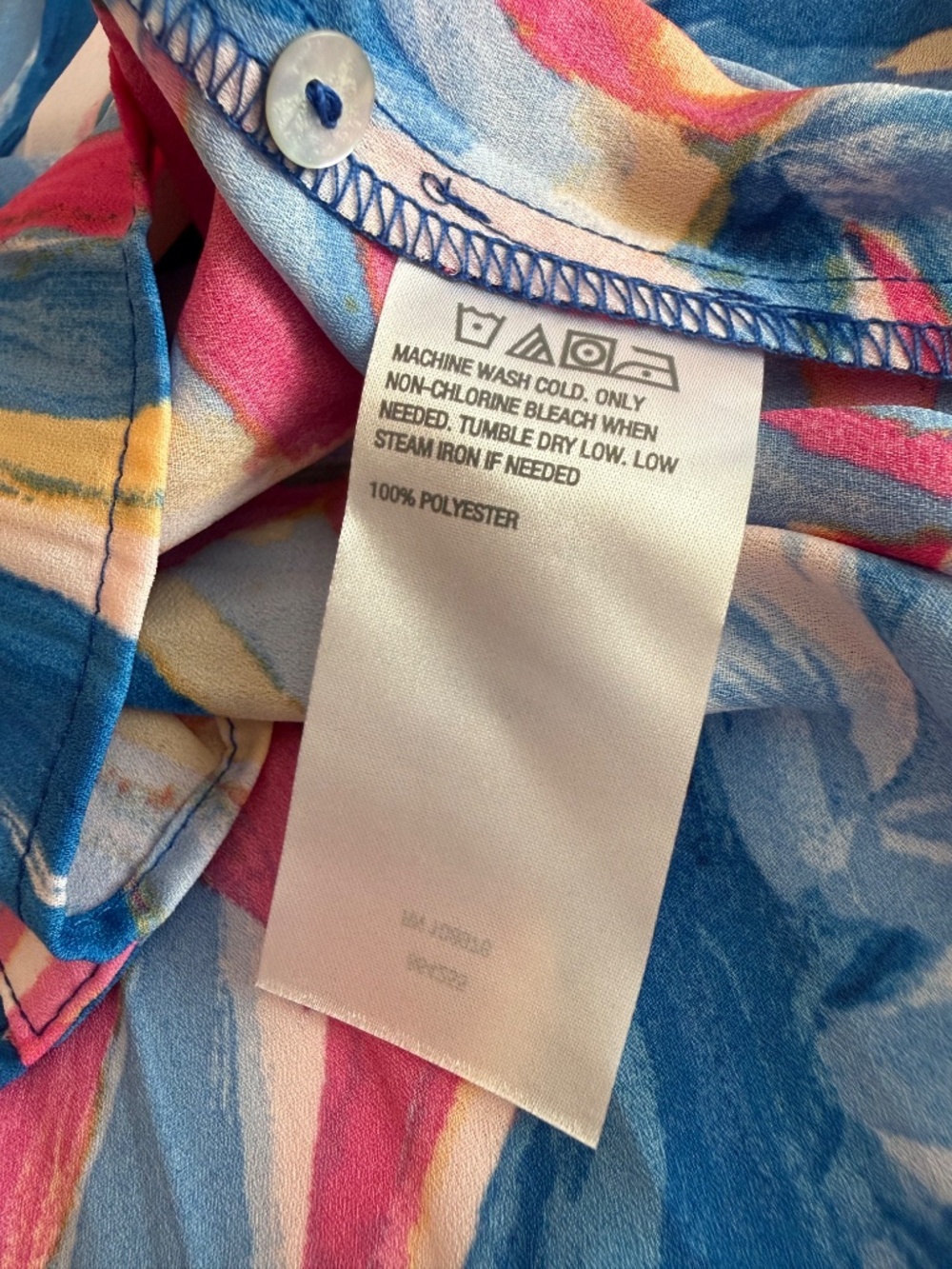 Colleen Lopez Art Print Tunic Blouse Dolman Sleeves NWOT L - Picture 14 of 16